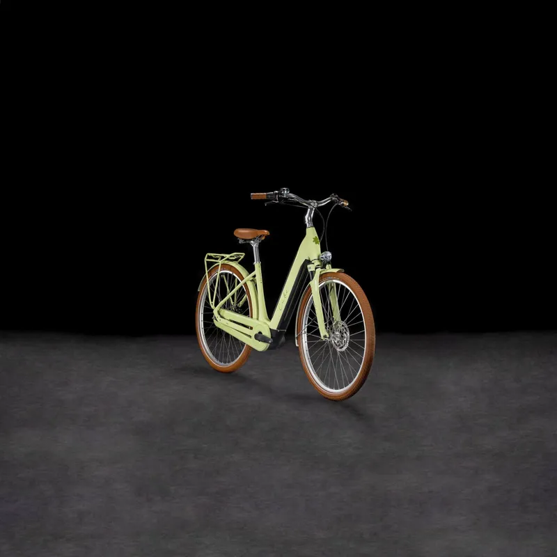 Cube Ella Hybrid 500 Electric Bike in Green-7